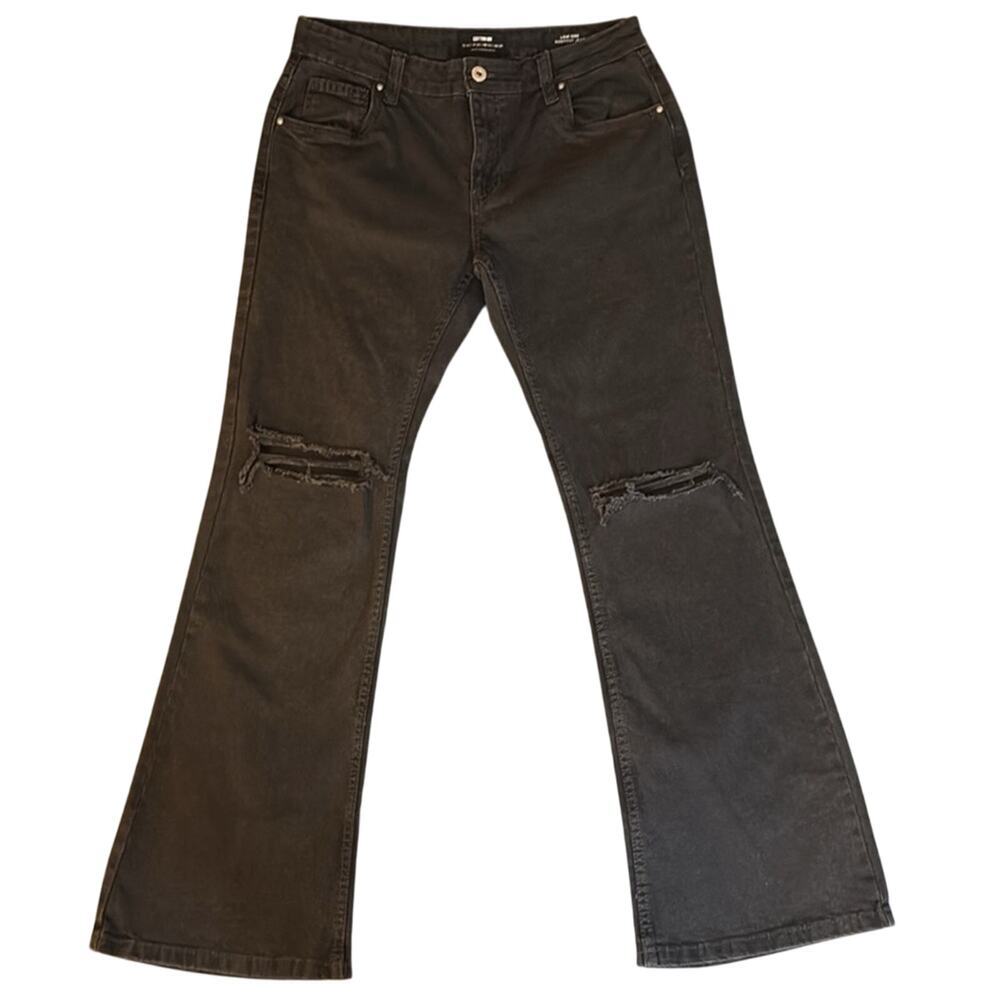 Cotton On Black Low Rise Boot Cut Jeans with Classic Design Size‎ 8
